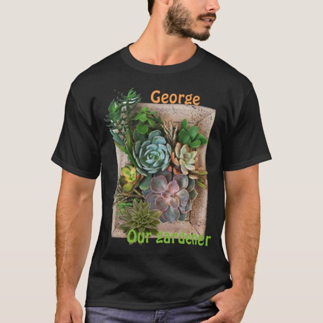 Camiseta El magnífico diseño del jardín (Anverso)