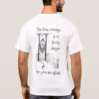 Camiseta El Mago de Oz - El verdadero coraje