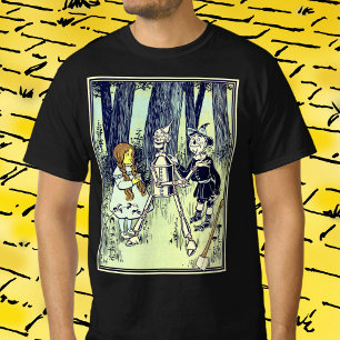 Camiseta El Mago de Oz Vintage, Dorothy Conoce al Hombre de