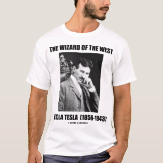 Camiseta El mago del del oeste (Nikola Tesla)