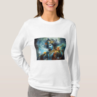 Camiseta El majestuoso Lord Rama: Un retrato divino de la f