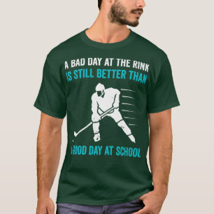Camiseta El mal día del hockey sobre hielo en la fiesta de