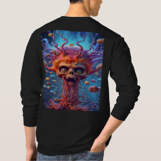 Camiseta El Mal Oscuro Creciendo El Poder, IMPRESIÓN