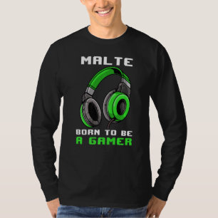 Camiseta El Malte Nacido Para Ser Un Jugador Personalizado
