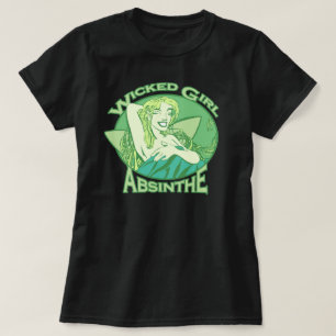Camiseta El malvado Chica Absinthe