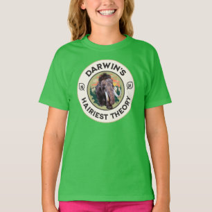 Camiseta El mamut Wooly de la teoría más haitiana de Darwin