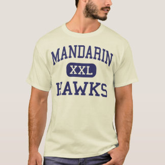 Camiseta El mandarín Hawks Jacksonville media la Florida