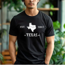 El mapa de Texas muestra el estado de la estrella 