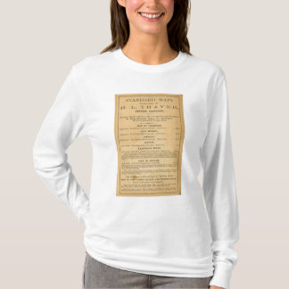 Camiseta El mapa de Thayer de Colorado