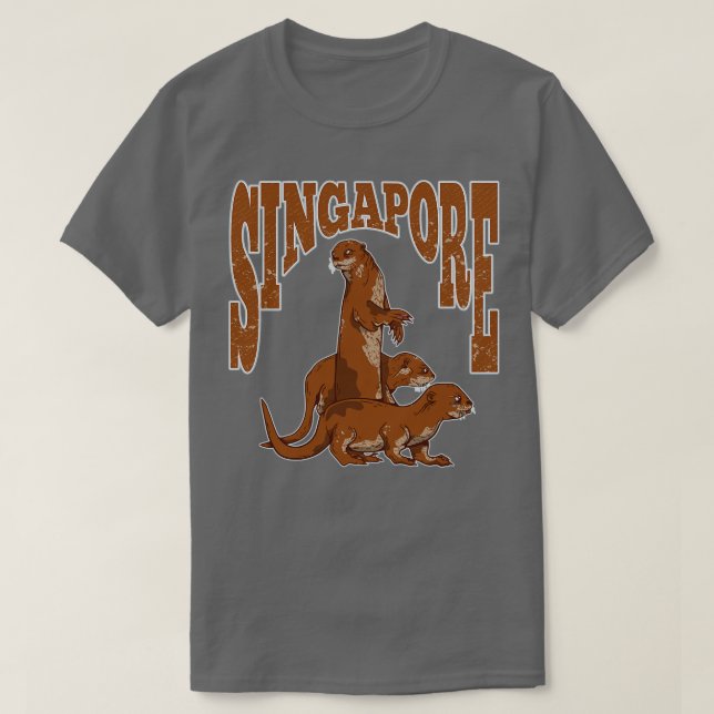 Camiseta El mar en Singapur (Diseño del anverso)