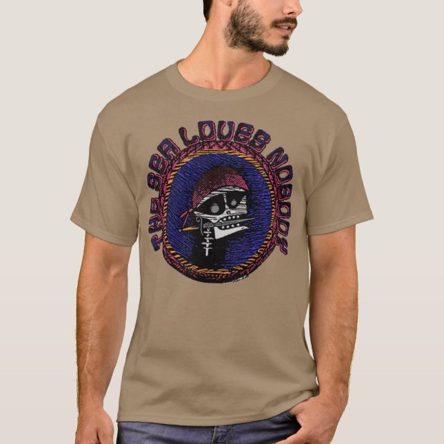 Camiseta El mar no ama a nadie (Anverso)
