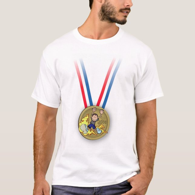 Camiseta El maratón de Scott (Anverso)