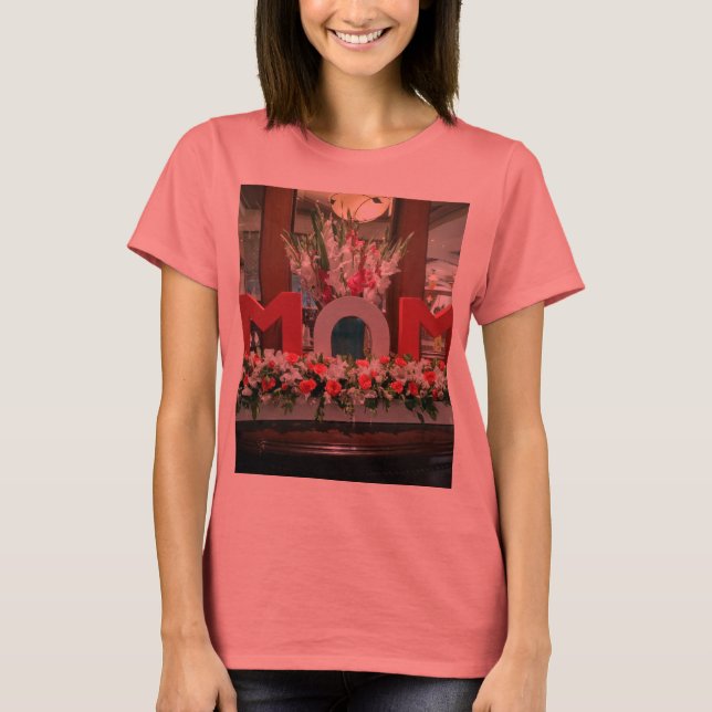 Camiseta El maravilloso Día de la Madre con muchas gracias  (Anverso)