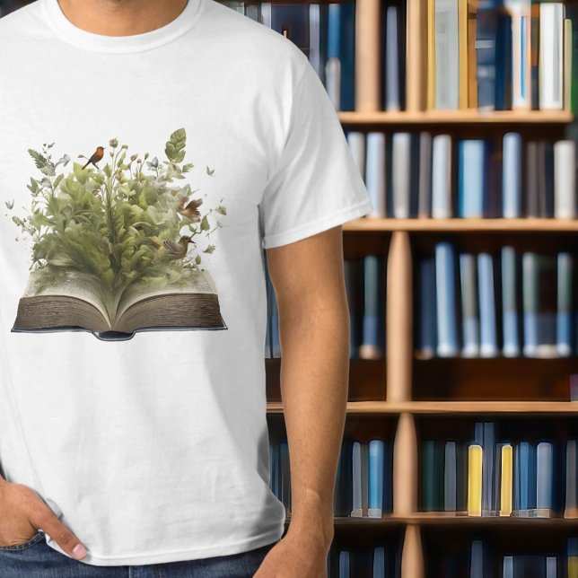 Camiseta El maravilloso libro abierto (Subido por el creador)