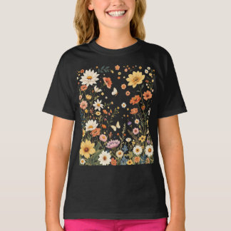 Camiseta El maravilloso prado de flores silvestres con mari