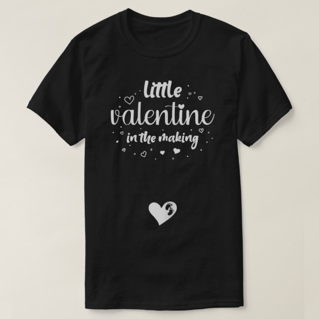 Camiseta El maravilloso y gracioso pequeño San Valentín de  (Diseño del anverso)