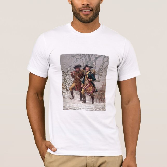 Camiseta El marchar revolucionario de los soldados de la (Anverso)