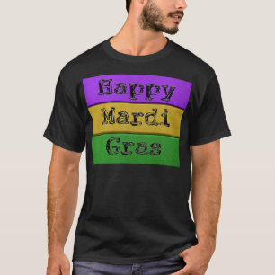 Camiseta El Mardi Gras de SlipperyJoe es metalizado color v