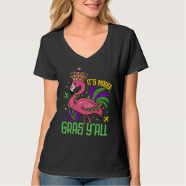 Camiseta El Mardi Gras para las mujeres es el Mardi Gras Y'