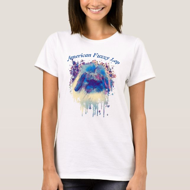 Camiseta El mareado lop americano "Head of the Fancy" lady' (Anverso)