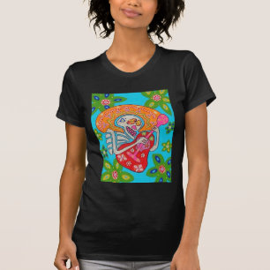 Camiseta El Mariachi Serenade - el día del esqueleto muert