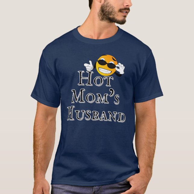Camiseta El Marido de la Mamá Caliente (Anverso)