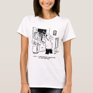 Camiseta El marido no quiere cuestionar