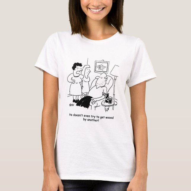Camiseta El marido no trata de hacerse loco (Anverso)