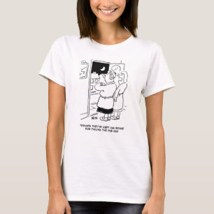 Camiseta El marido regresó tarde del pub. Prueba de pub