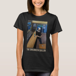 Camiseta El marinero borracho Pintura de Alfred Fox