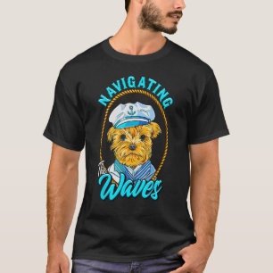 Camiseta El marinero de Yorkshire navegando por las olas Yo
