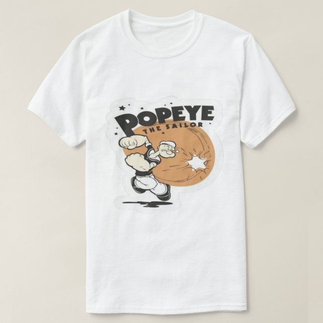 Camiseta El marinero Popeye (Diseño del anverso)