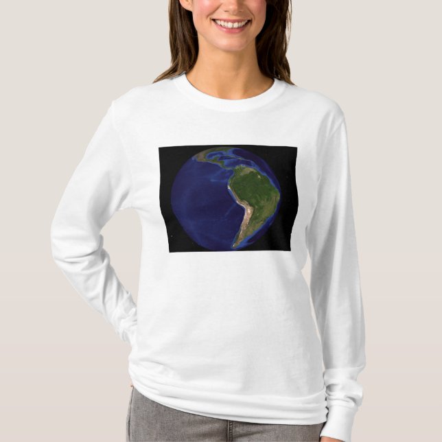 Camiseta El mármol azul de la nueva generación Tierra 8 (Anverso)