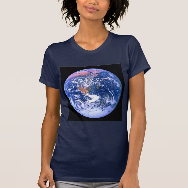 Camiseta "El mármol azul grande " (Anverso)