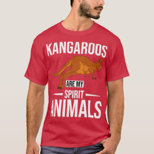 Camiseta El marsupial australiano divertido espíritu animal