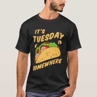 Camiseta El Martes Es Un Taco Divertido