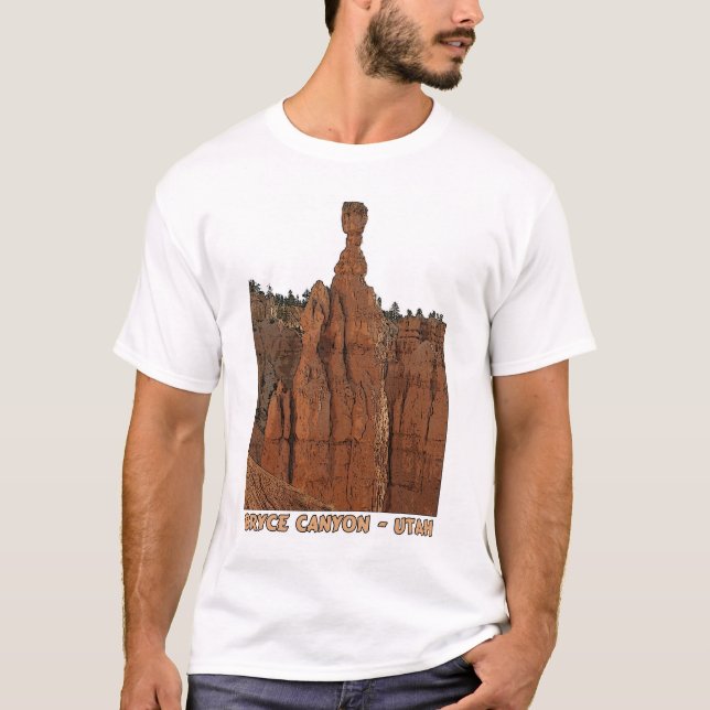 Camiseta El martillo del Thor - barranco de Bryce (Anverso)