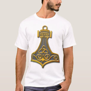 Camiseta El Martillo-oro del Thor