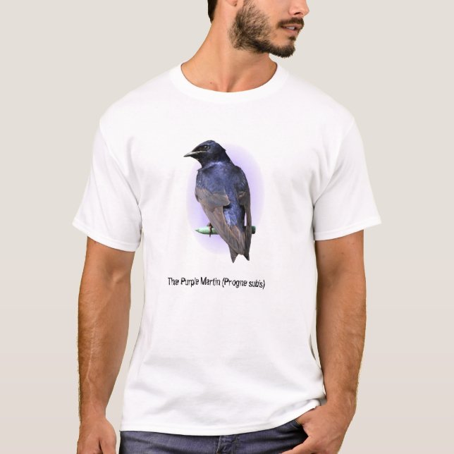 Camiseta El Martin púrpura (Anverso)