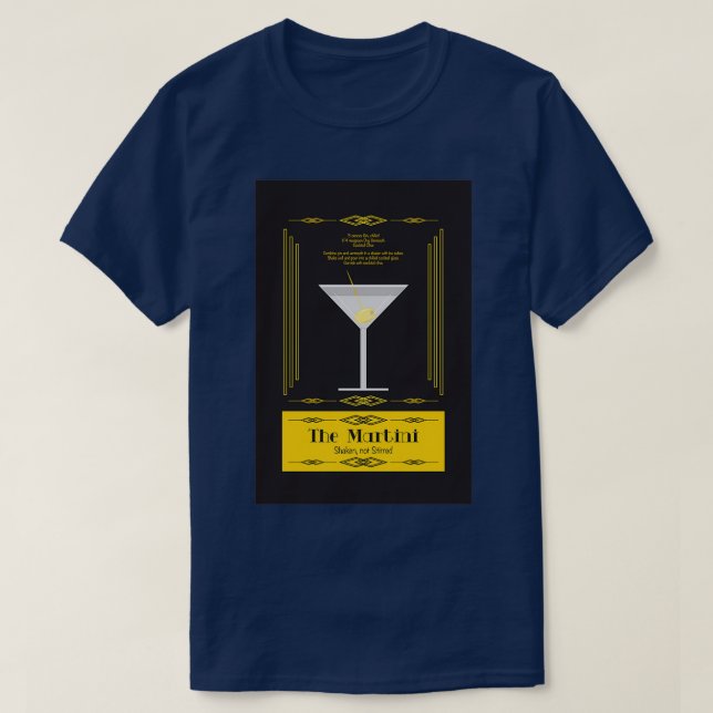 Camiseta El Martini (Diseño del anverso)