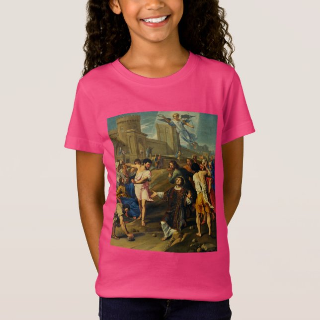 Camiseta El martirio de San Esteban (Anverso)