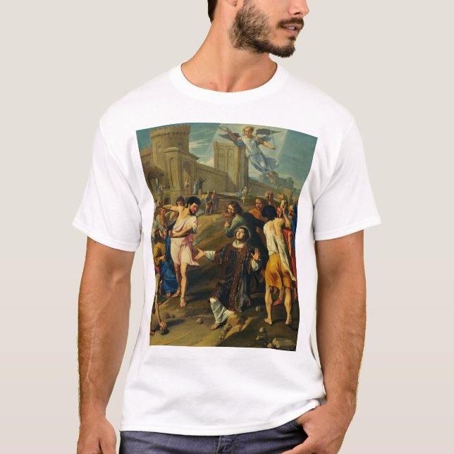 Camiseta El martirio de San Esteban (Anverso)