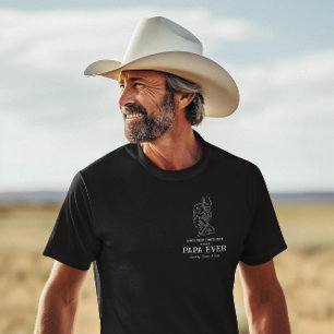 Camiseta El más auténtico y divertido   Abuelo Cowboy del O