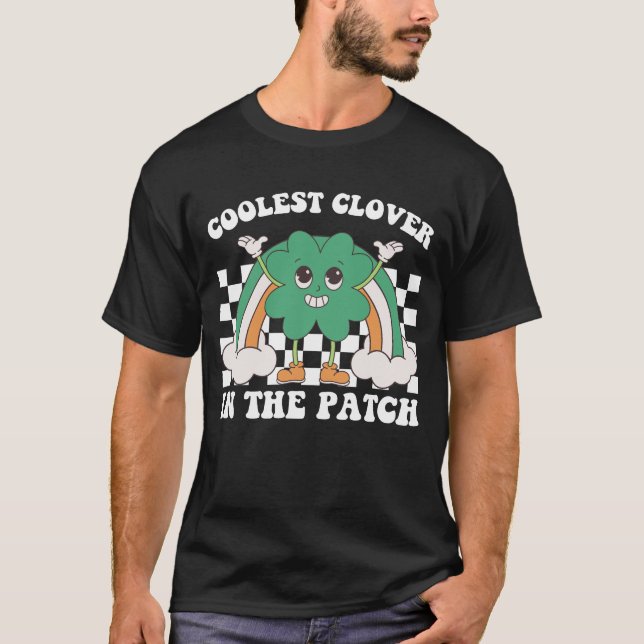 Camiseta El más frío en el parche Día de San Patricio (Anverso)