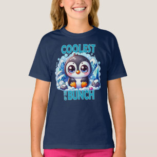 Camiseta El más genial de la pandilla Pun Cachorro de pingü