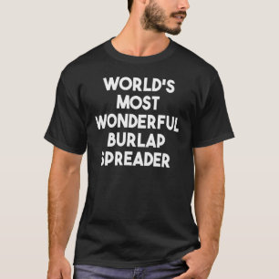 Camiseta El más maravilloso explorador de Burlap del mundo