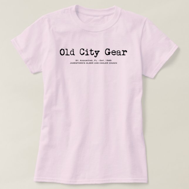 Camiseta El más viejo y más fresco primo de Jamestown - St (Diseño del anverso)
