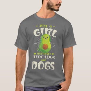 Camiseta El Mascota De Los Perros Es Sólo Un Chica Que Ama