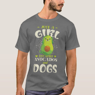 Camiseta El Mascota De Los Perros Es Sólo Un Chica Que Ama 