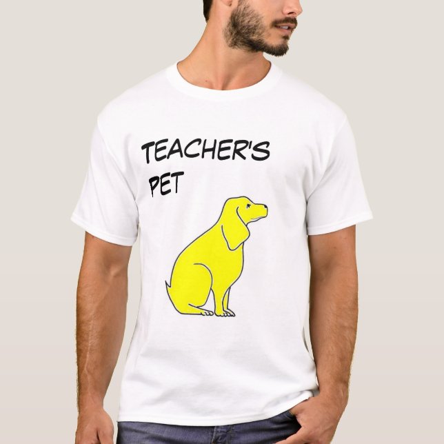 Camiseta El mascota del profesor (Anverso)